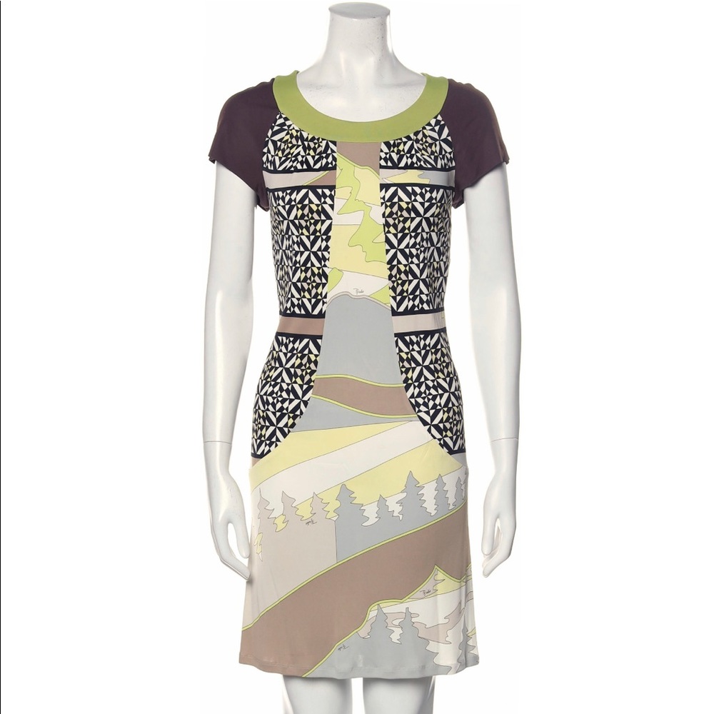 Emilio Pucci printed mini dress